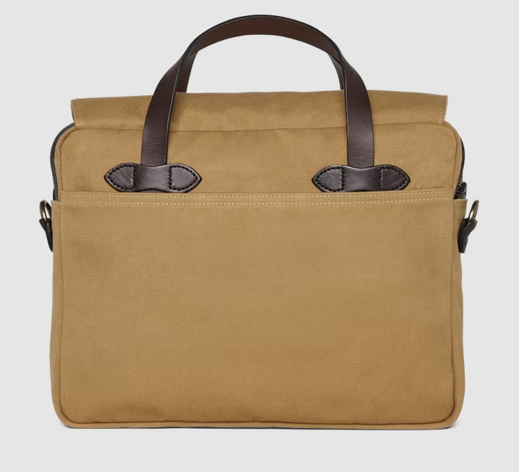 Filson Rugged Twill Original Briefcase - Tan