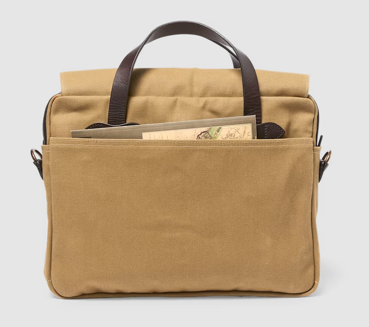 Filson Rugged Twill Original Briefcase - Tan