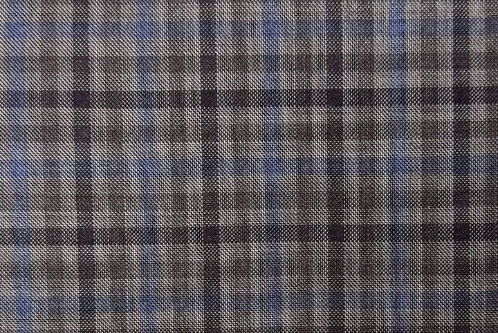 Maxdavoli by Maxman Zignone Tailored Coat: Taupe Check