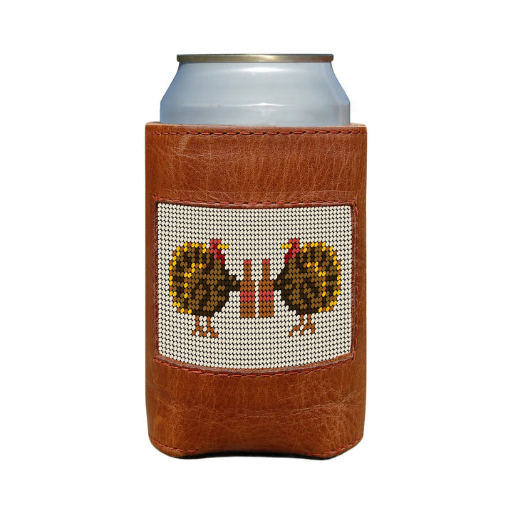 Smathers and Branson Turkey Day Drinking Can Cooler: Light Khaki