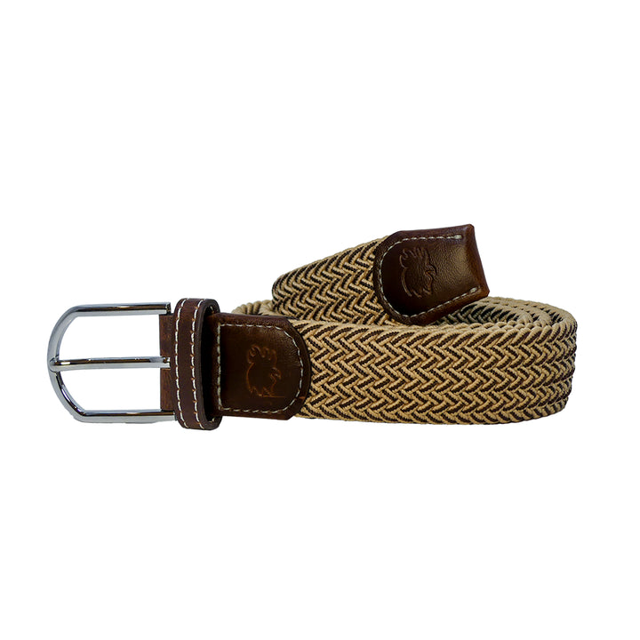Roostas Woven Elastic Stretch Belt: The Tucson