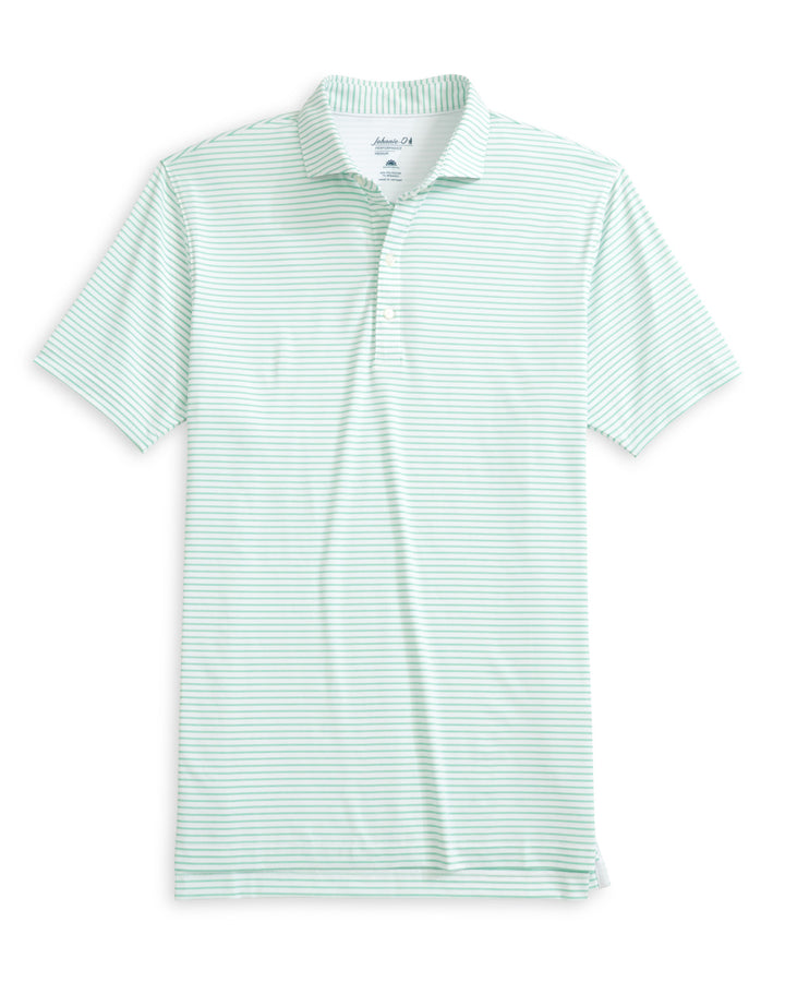 Johnnie-O Performance Jersey Polo - Michael: Cilantro