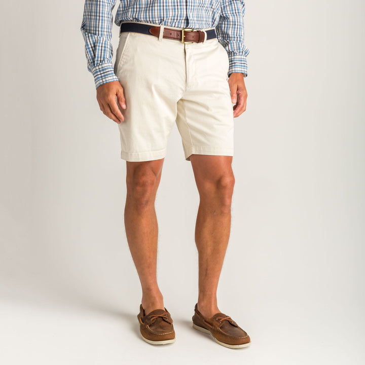 Duckhead 9" Gold School Chino Short - Stone