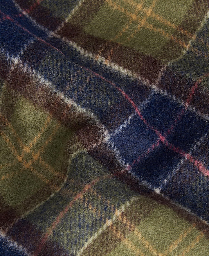 Barbour Tartan Lambswool Scarf: Classic Tartan