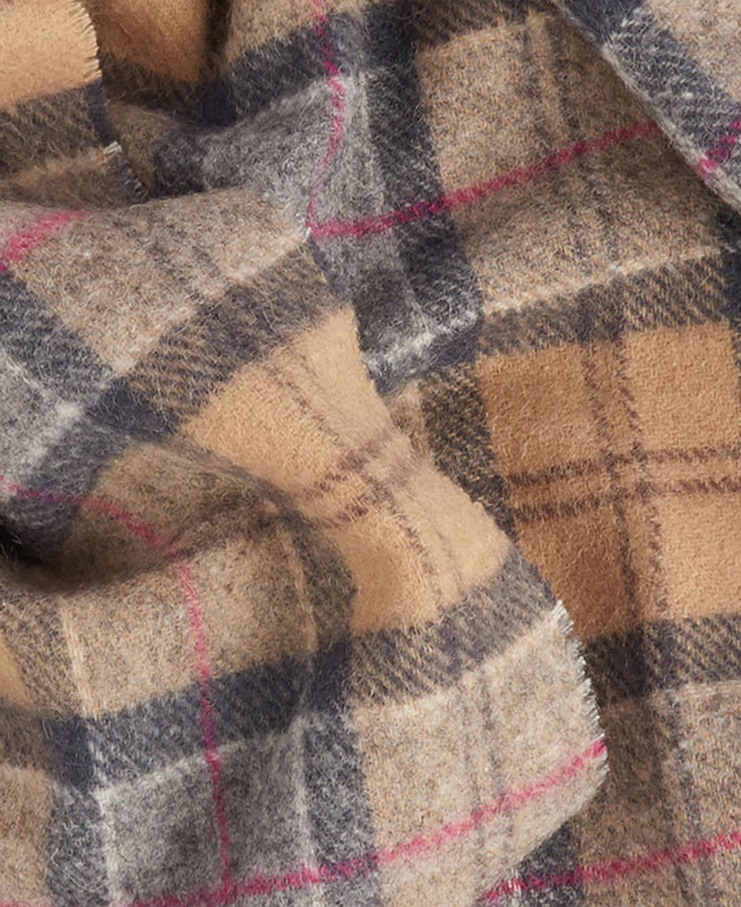 Barbour Tartan Lambswool Scarf: Dress