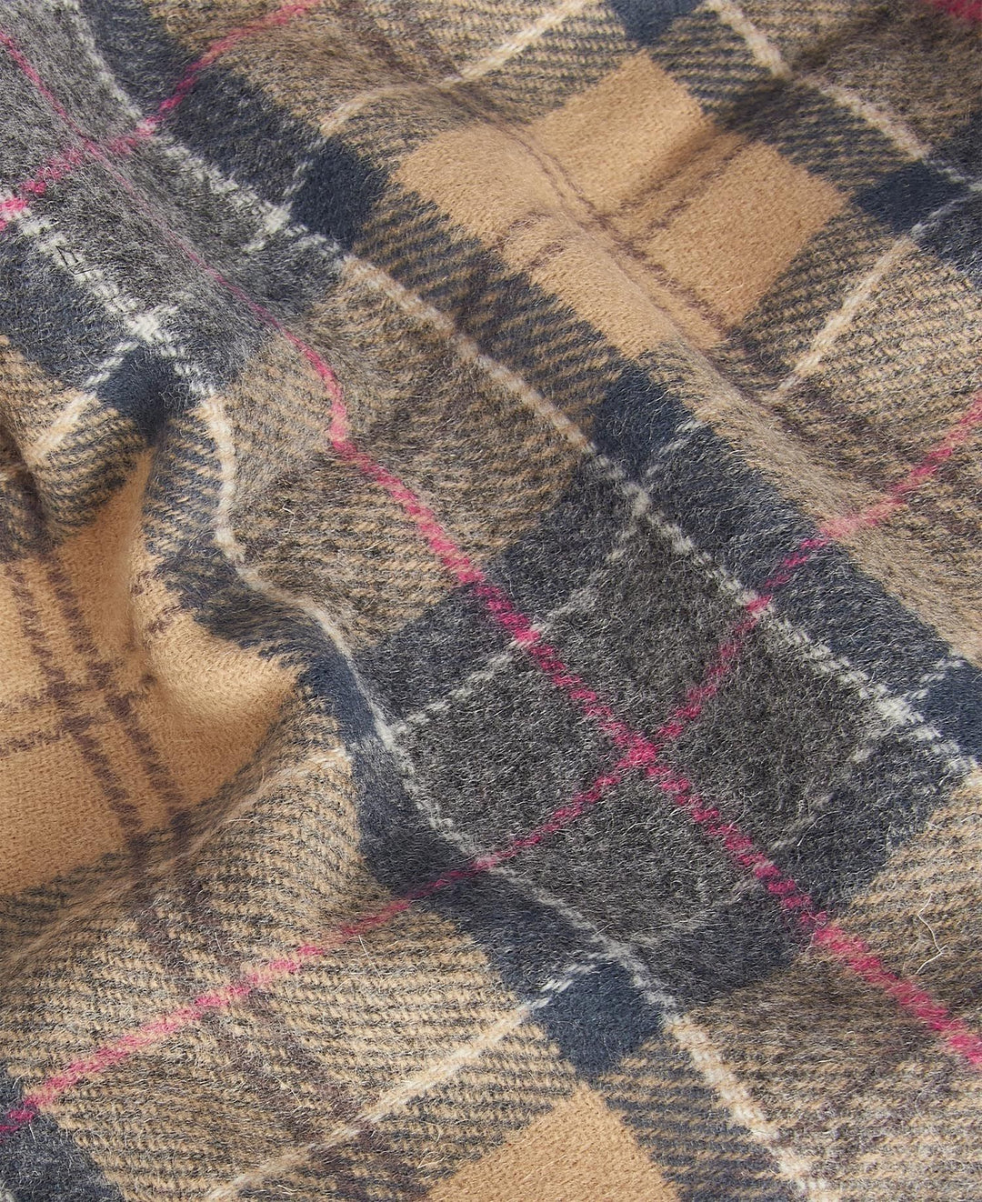 Barbour Tartan Lambswool Scarf: Dress