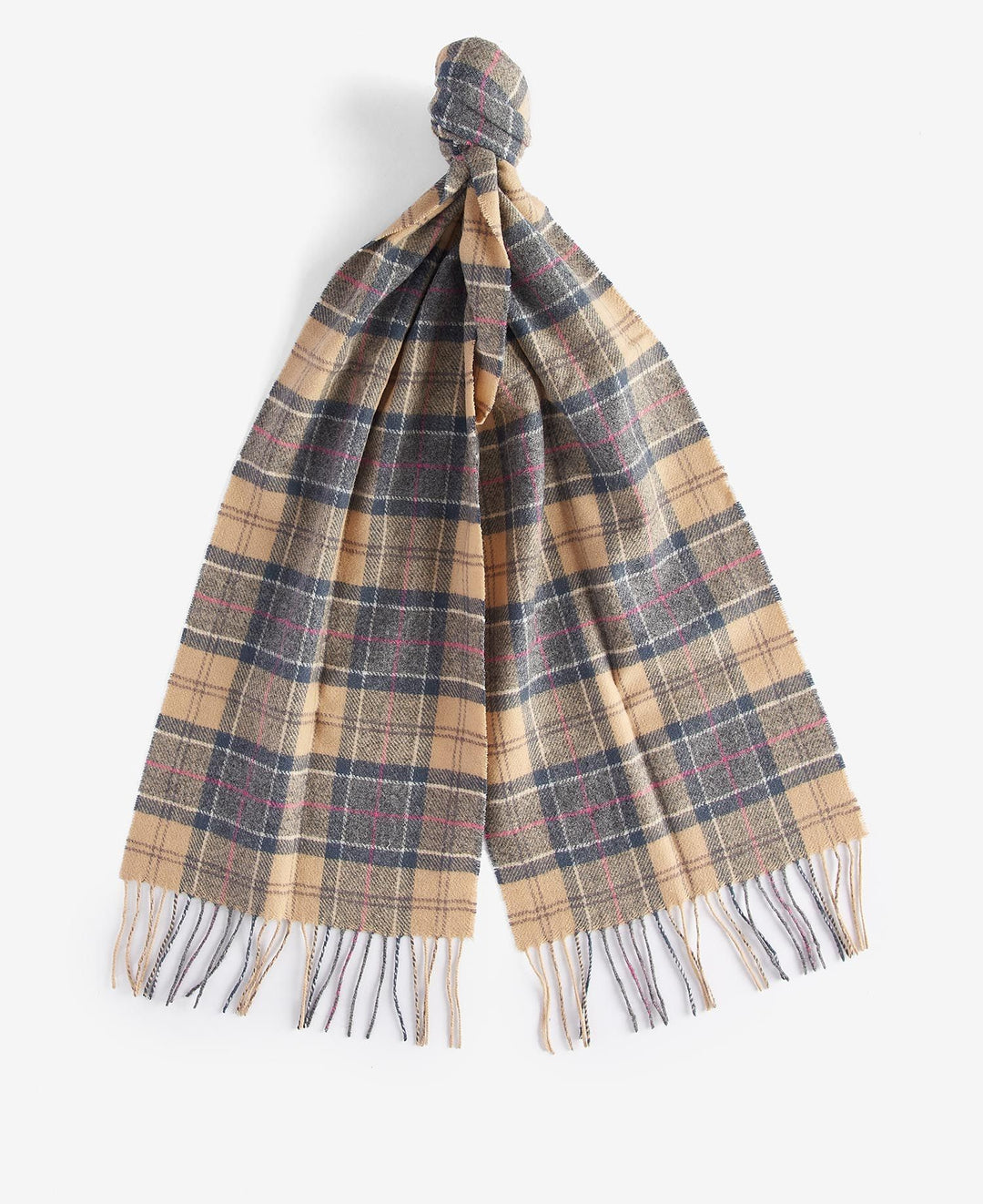 Barbour Tartan Lambswool Scarf: Dress