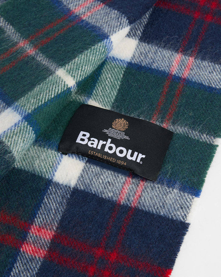 Barbour Tartan Scarf: Evergreen Tartan