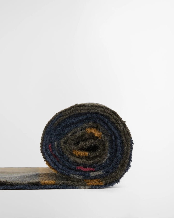 Barbour Yorklane Tartan Scarf: Shadow Classic Tartan