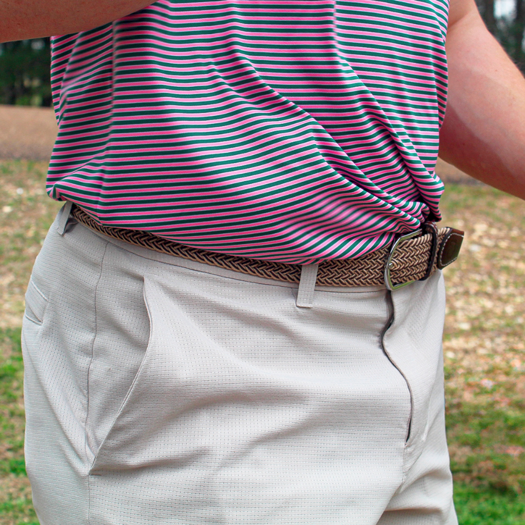 Roostas Woven Elastic Stretch Belt: The Tucson