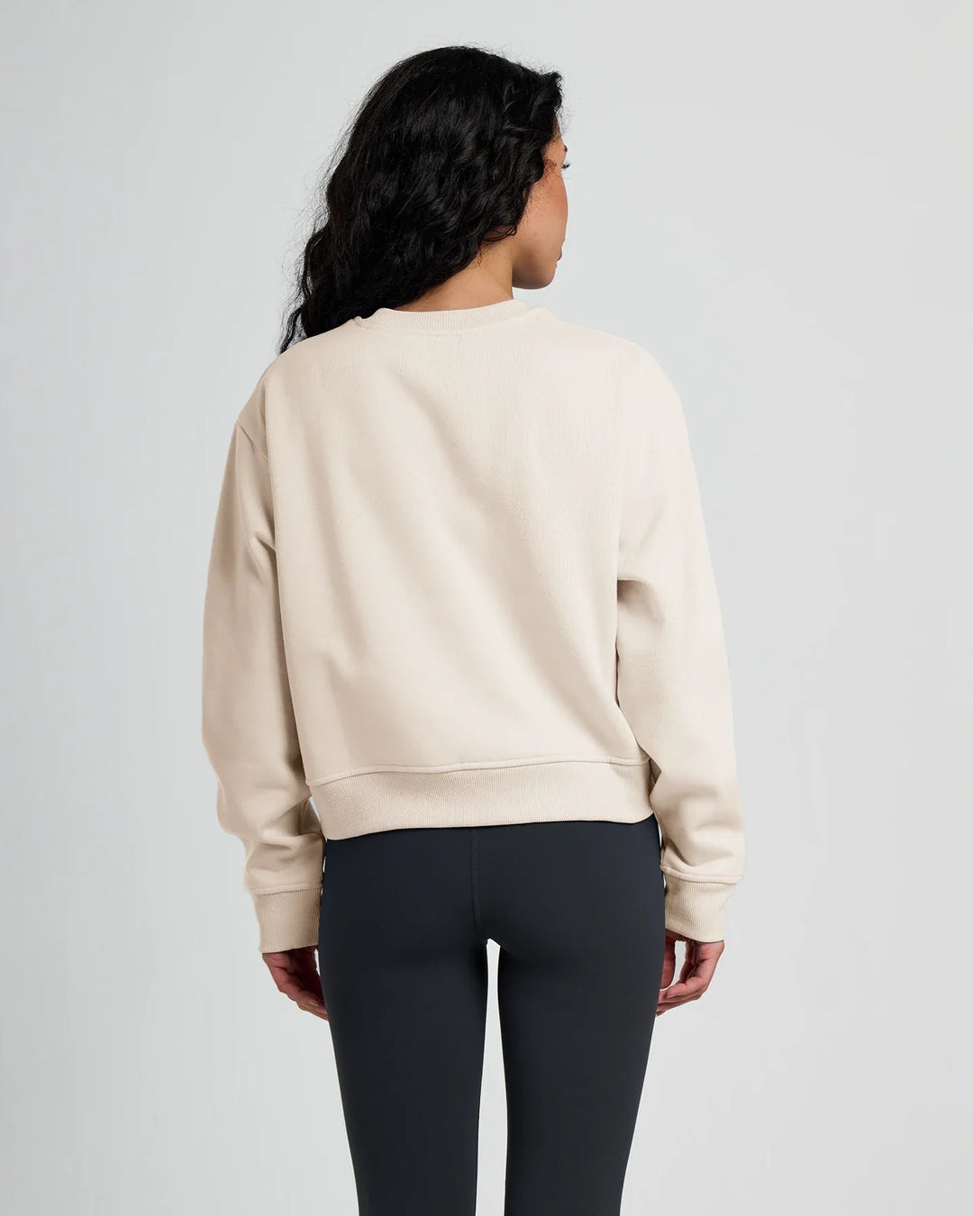Free Fly Women's Bamboo Northcoast Fleece Crew: Stone