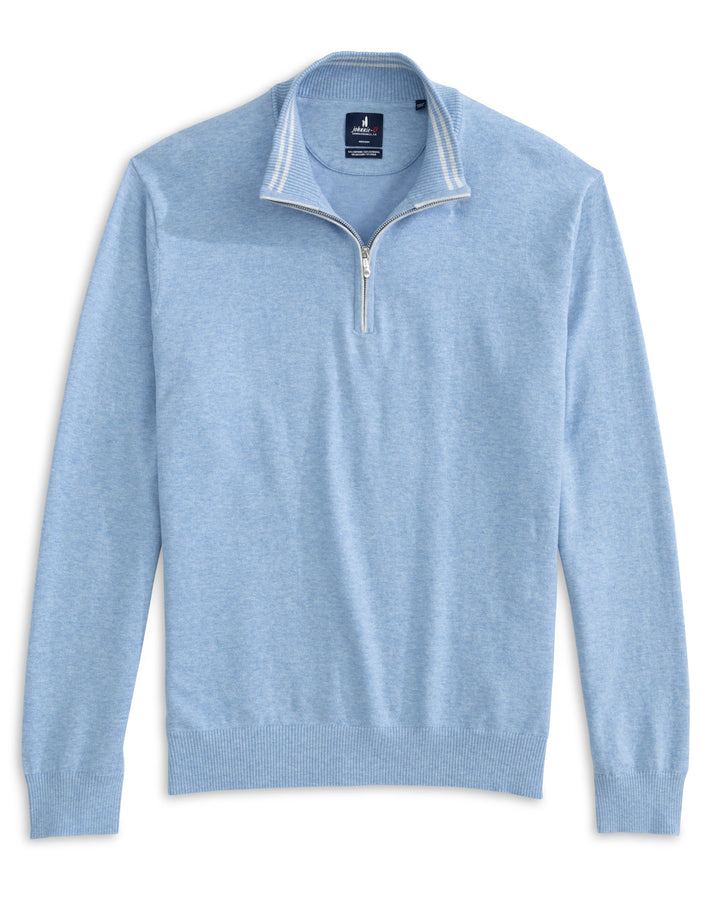 Johnnie-O Desmond 1/4 Zip Pullover: Infinity