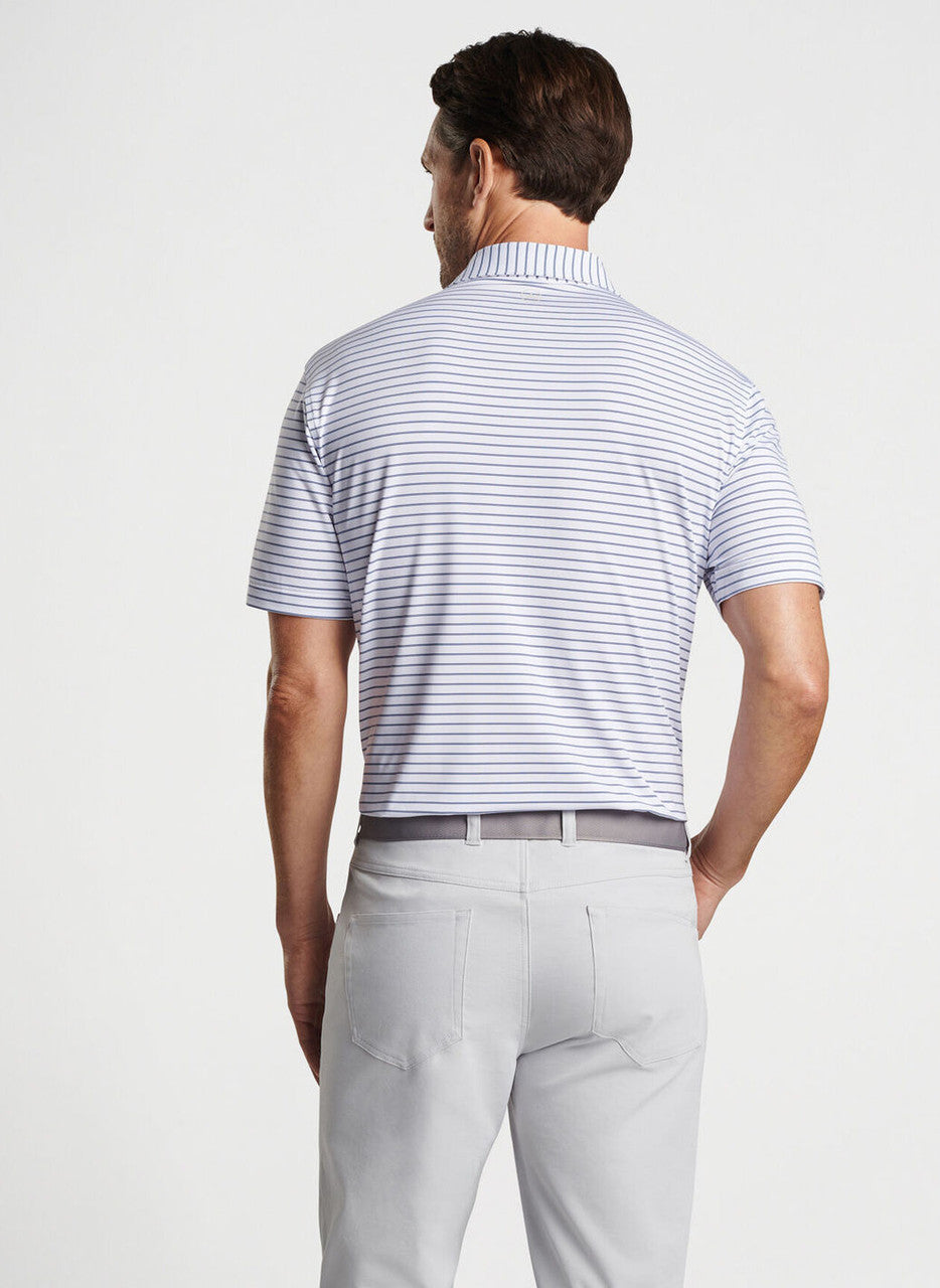 Peter Millar Drum Performance Polo: White