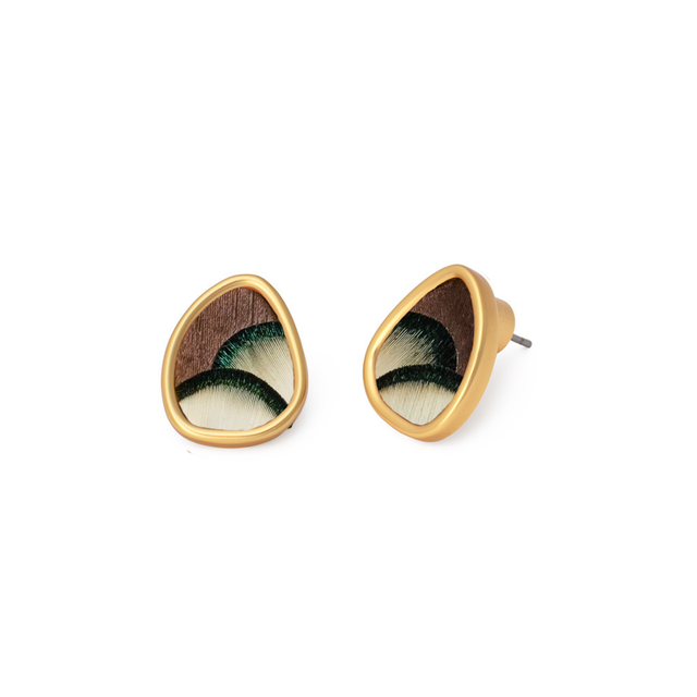Brackish Christine Organic Stud Earring