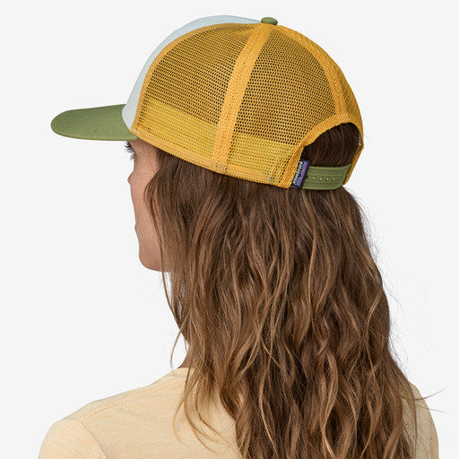 Patagonia P-6 Logo Trucker Hat: Wispy Green