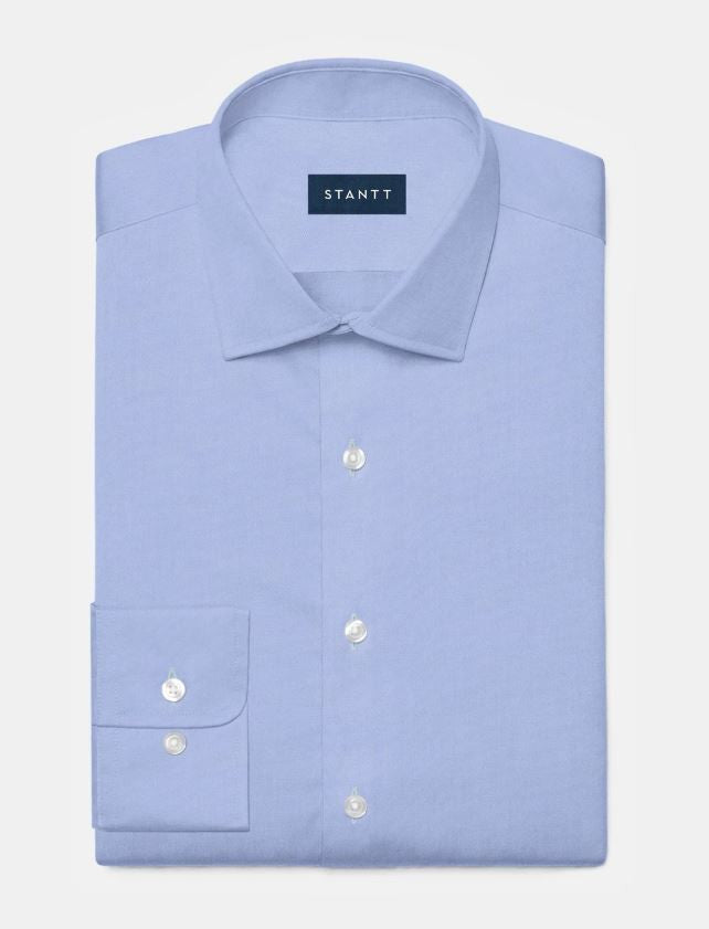 Stantt Wrinkle-Resistant Twill: Light Blue