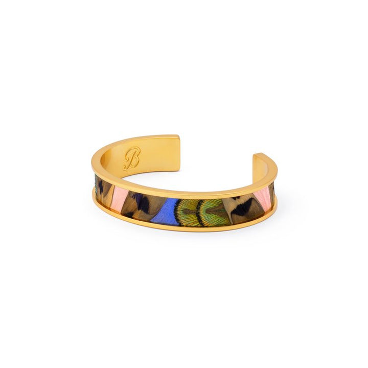 Brackish Shannon Thin Cuff: Gold