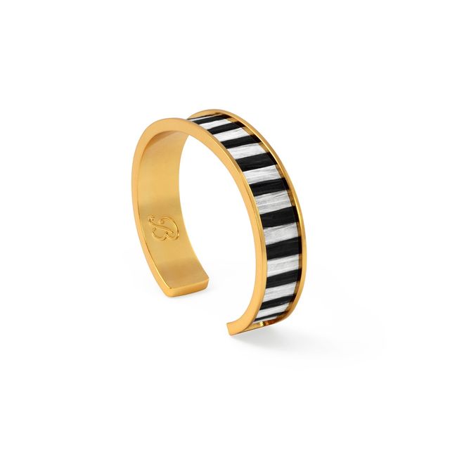 Brackish Erica Thin Cuff: Gold