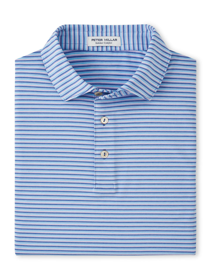 Peter Millar Lenway Performance Jersey Polo: Evening Tide