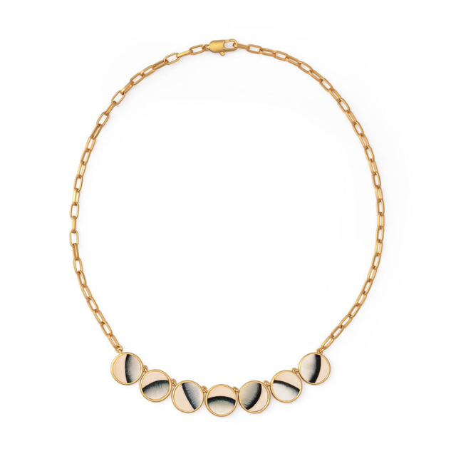 Brackish Zoe Multi-Bezel Necklace