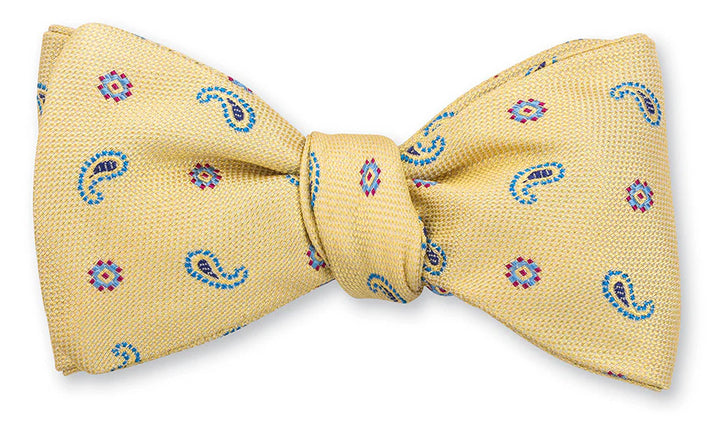 R. Hanauer Yellow Lancaster Neats Bow Tie