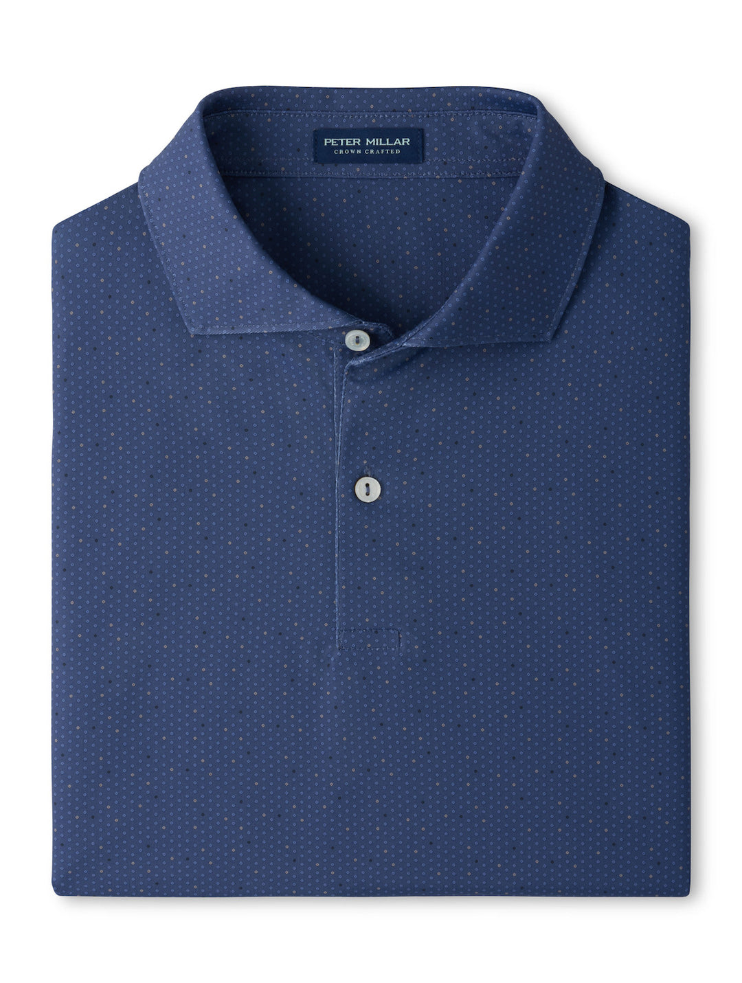 Peter Millar Crown Crafted Tenuto Performance Jersey Polo: Cadet