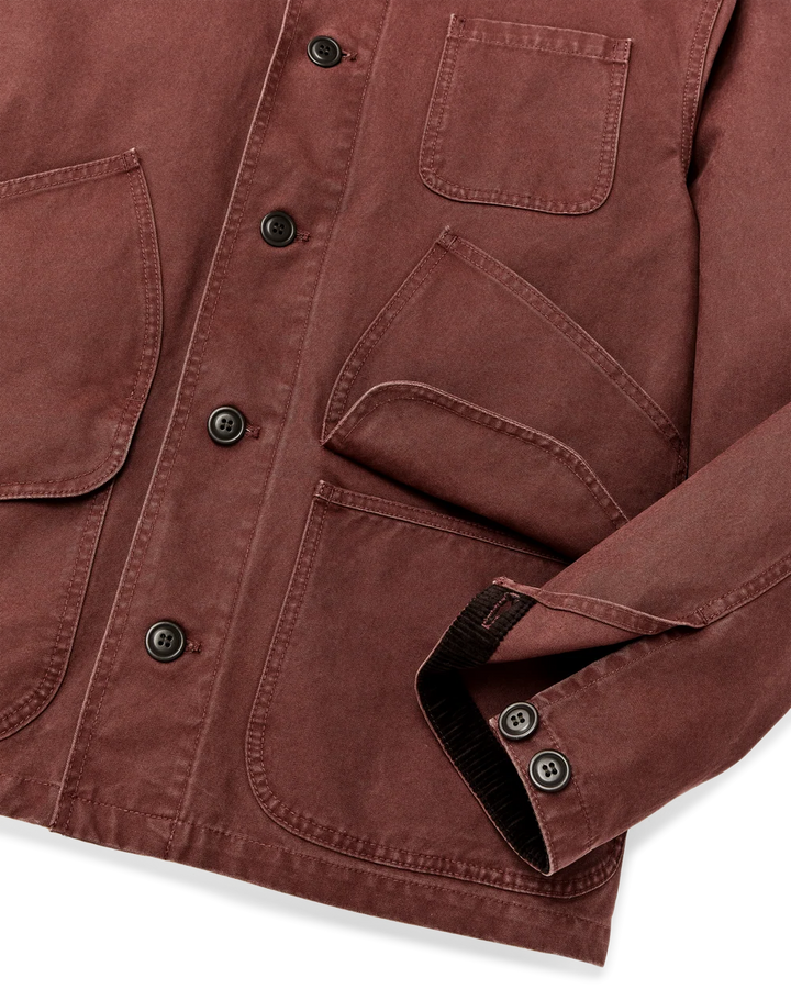 Filson Canvas Outfitter Jacket: Sequoia