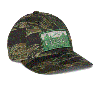 Filson Logger Cap: Tiger Camo