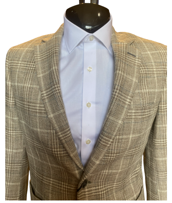 Stantt Oat Multi Plaid Sportcoat