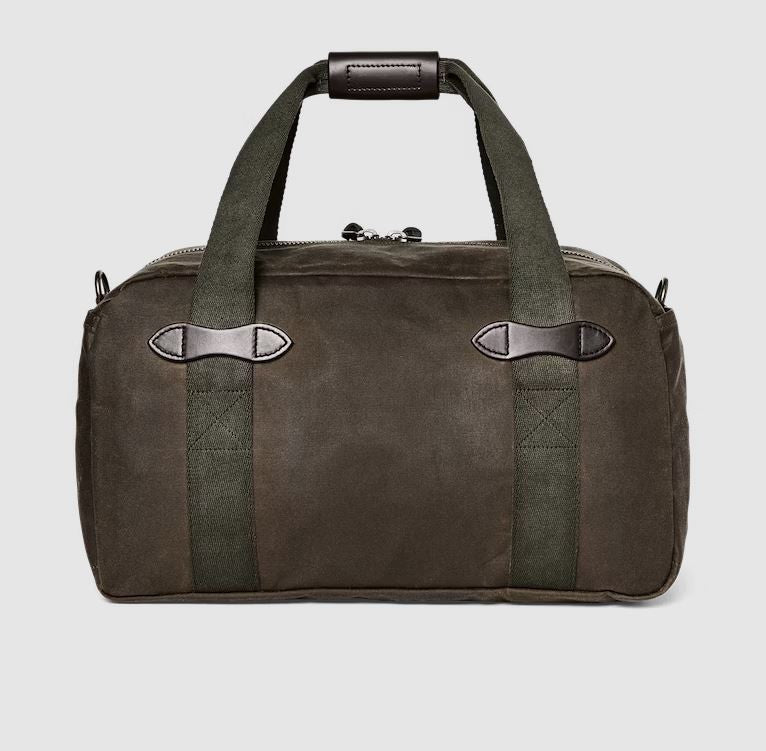 Filson Small Tin Cloth Duffle Bag: Otter Green