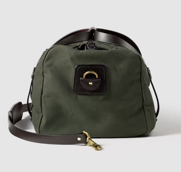 Filson Small Rugged Twill Duffle Bag: Otter Green