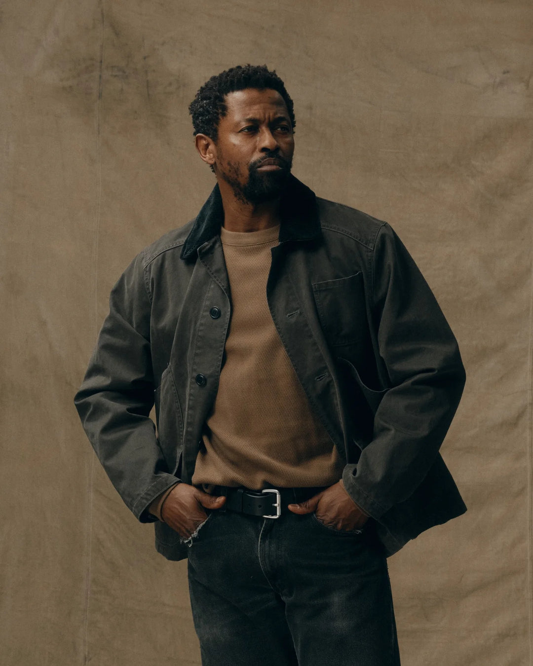 Filson Canvas Outfitter Jacket: Peat