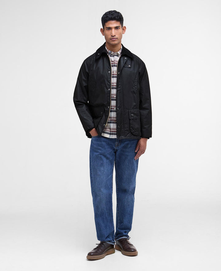 Barbour Bedale® Waxed Jacket: Black