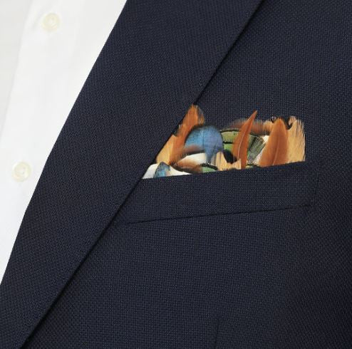 Brackish Pocket Square: Persian