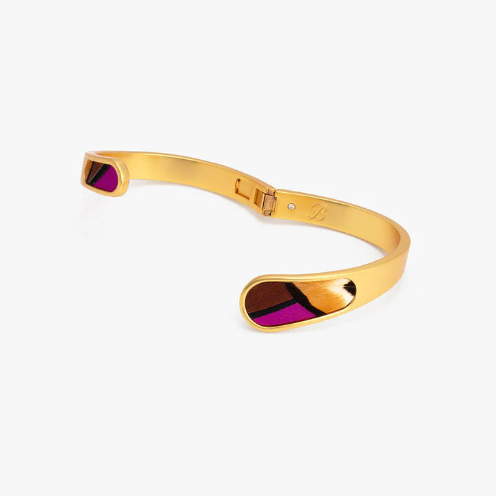Brackish Aaliyah Bezel Hinge Cuff