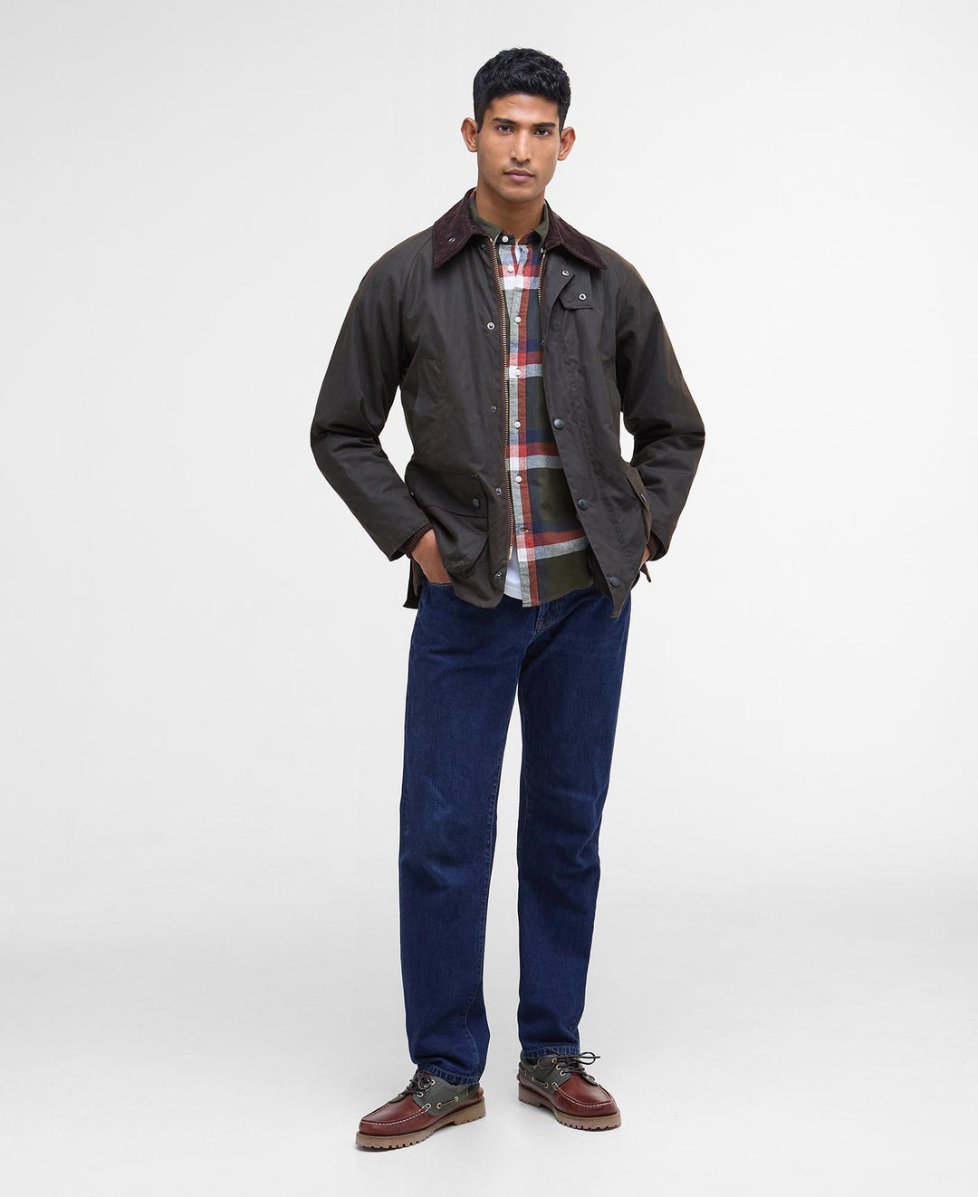 Barbour Classic Bedale® Waxed Jacket: Olive