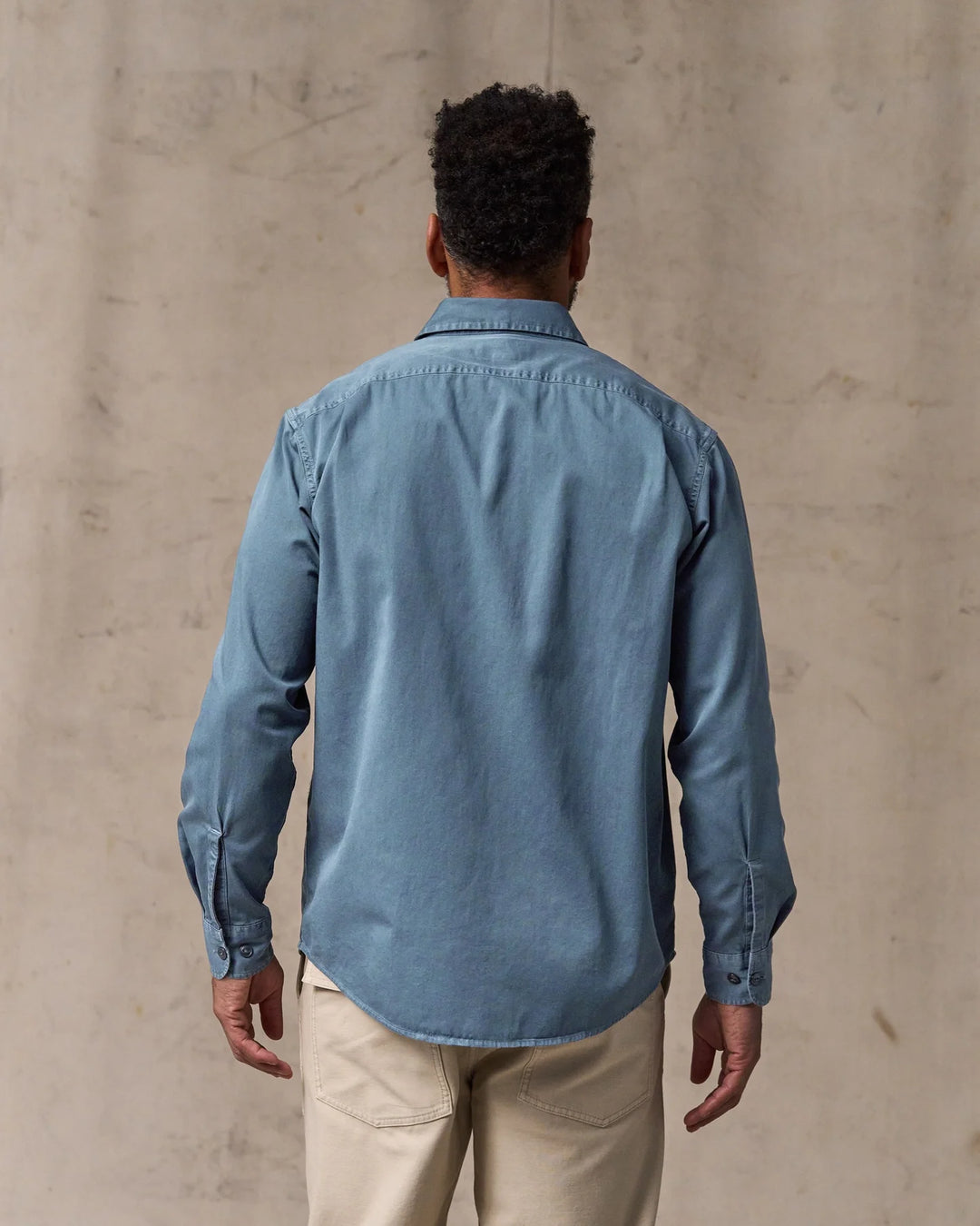 Filson 4.5-oz. Twill Shirt: Orion Blue