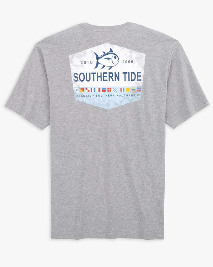 Southern Tide All Inclusive Skipjack Heather T-shirt: Heather Quarry