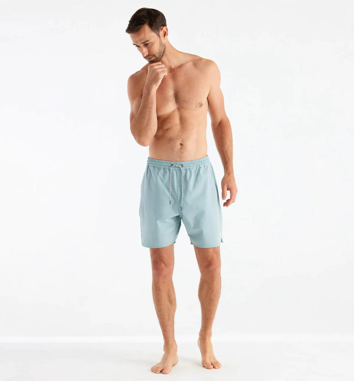 Free Fly Men's Andros Trunk: Ocean Mist