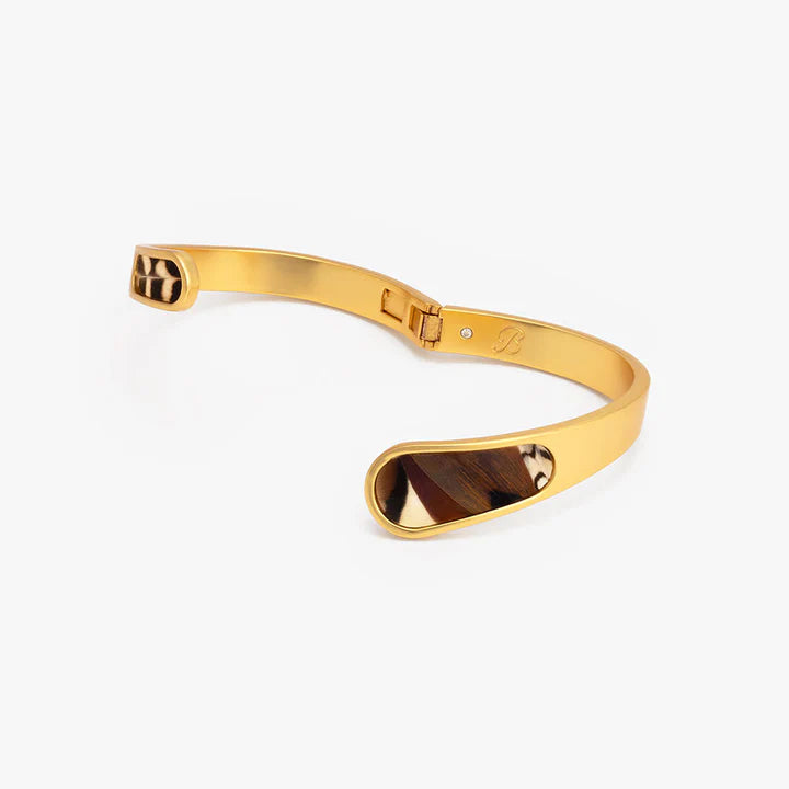 Brackish Ari Bezel Hinge Cuff