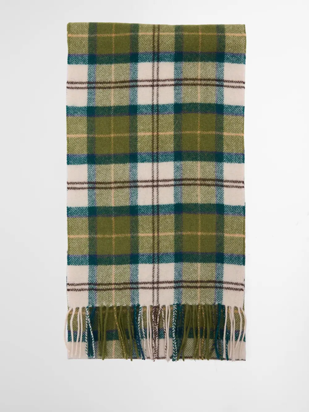 Barbour Tartan Lambswool Scarf: Ancient