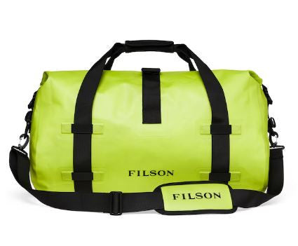 Filson Medium Dry Duffle Bag: Laser Green