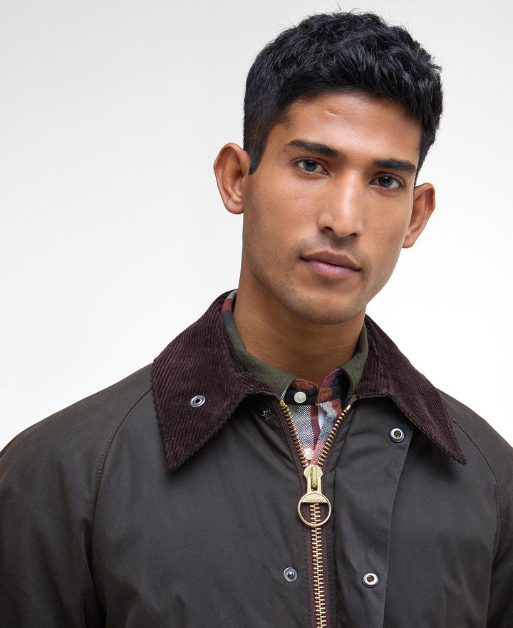 Barbour Classic Bedale® Waxed Jacket: Olive