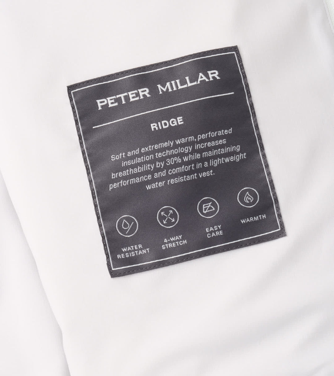 Peter Millar Ridge Vest: Stone