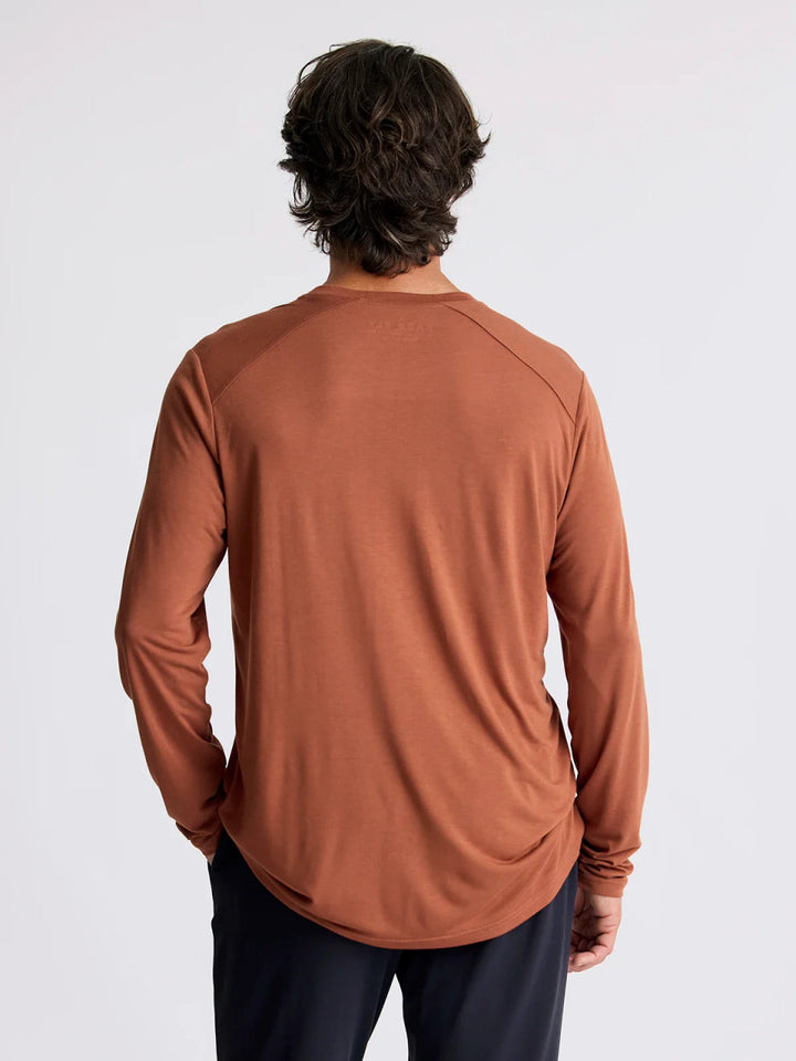 Free Fly Men's Bamboo Lightweight Long Sleeve: Adobe