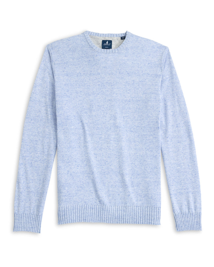 Johnnie-O Albus Crewneck Sweater: Gulf Blue