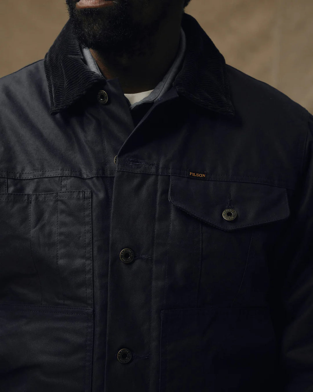 Filson Insulated Short Cruiser Jacket: Harbor Blue