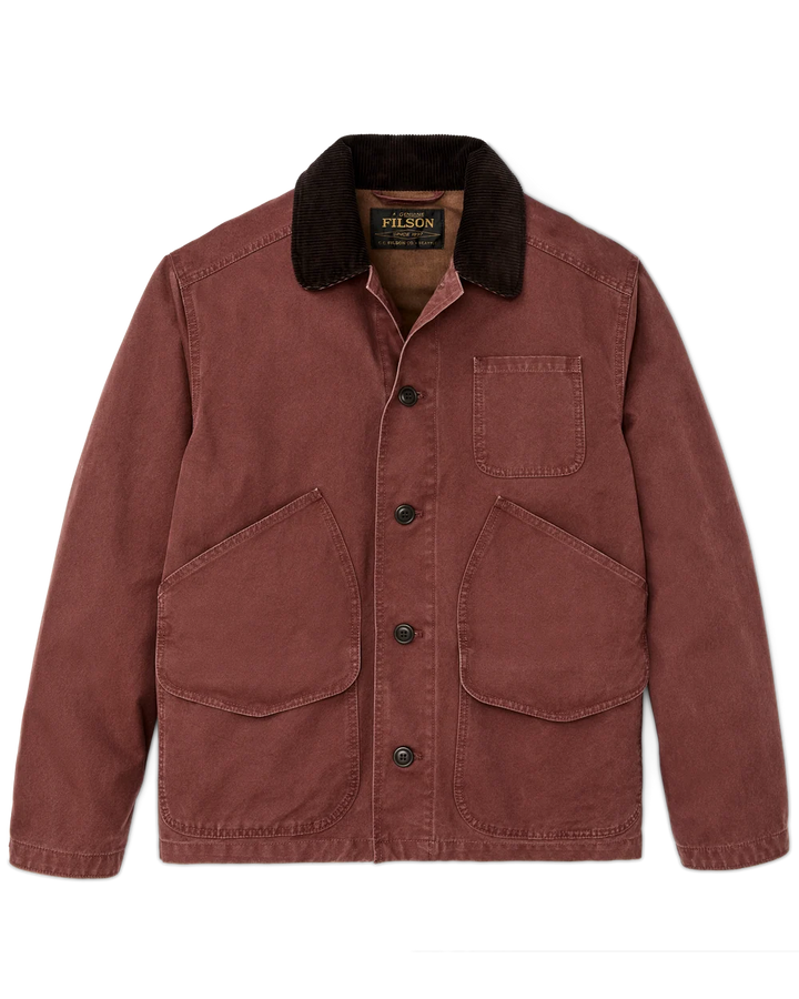 Filson Canvas Outfitter Jacket: Sequoia