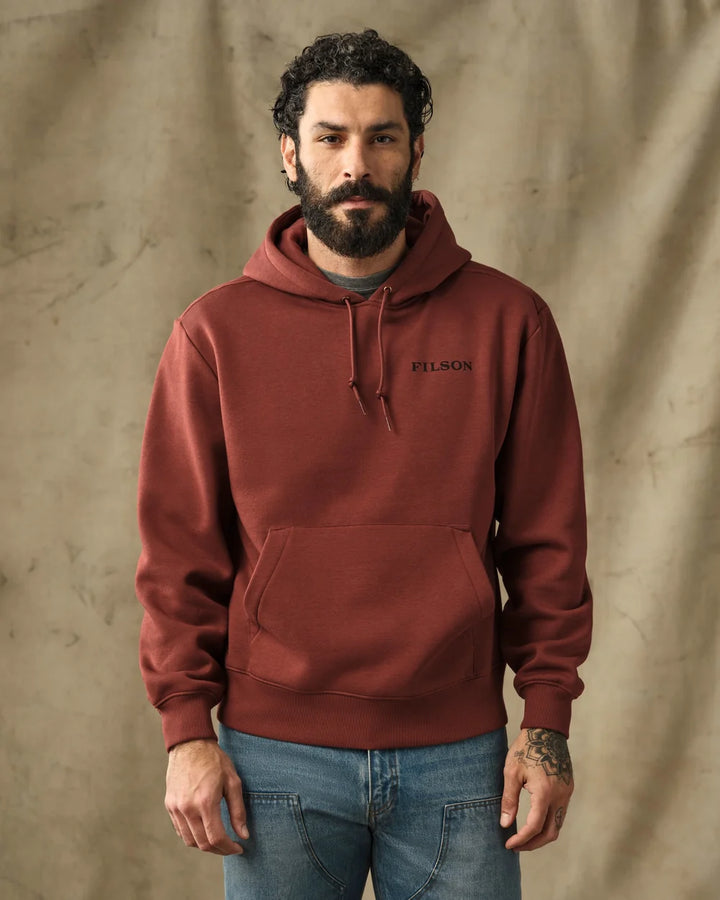Filson Scenic Graphic Hoodie: Sequoia