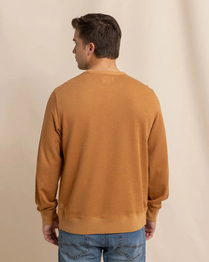 Southern Tide Bluffton Crewneck: Hazelnut Khaki